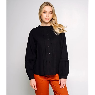 Блуза #КТ0912, чёрный