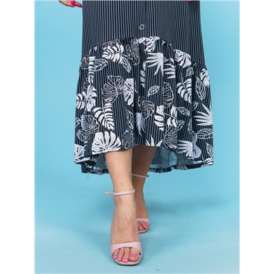 868 Платье "Серый"