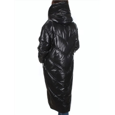 22-203 BLACK Пальто зимнее женское (200 гр. тинсулейт)