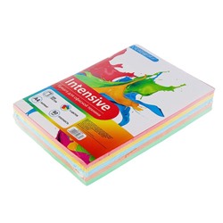 Бумага цветная Calligrata, А4, 500 листов, 5 цветов, интенсив, 80 г/м²