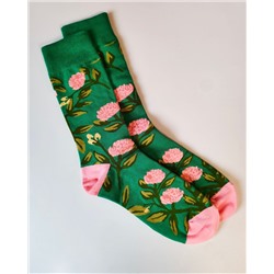 Носки р.35-40 "Flowers" Пионы