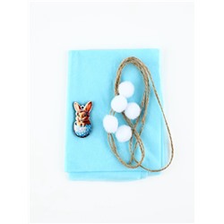 Набор для украшения кулича на Пасху «Зайки», 12×16×1 см