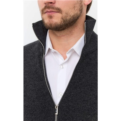 Кардиган F511-1552 d.grey melange