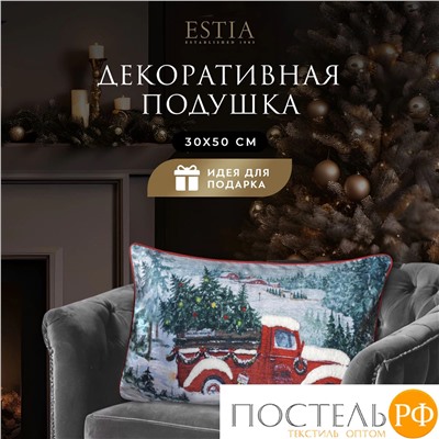 Estia Декоративная подушка КАЛЕРО 30х50, 1пр, плстр.
