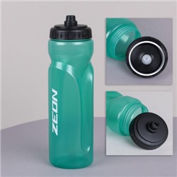 Бутылка для воды ZEON WB105 для активных видов спорта, пищевой hi-quality LDPE,  750ML цвет GREEN/уп100
