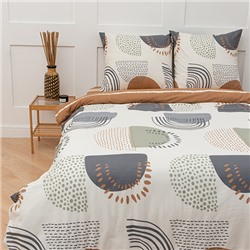 КПБ Simple Life 2,0 спальный, бязь, 100 % хлопок, пл. 120 гр./кв.м., Scandi (Сканди) Пододеяльник 177*217, простыня 180*217, наволочка 70*70 (2 шт.)