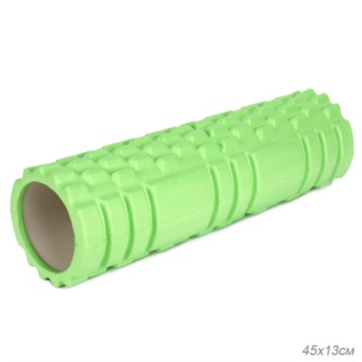 Ролик массажный спортивный Woohooo BRICK 45x14/ зеленый/уп10