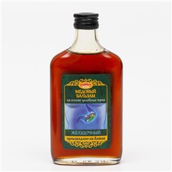 Безалкогольный алтайский медовый бальзам на травах «Желудочный», 250 мл