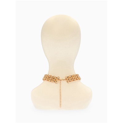Колье-чокер «Кольчуга», цвет золото