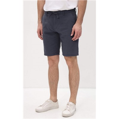 Шорты мужские льняные F111-0960-1 тёмно-серые