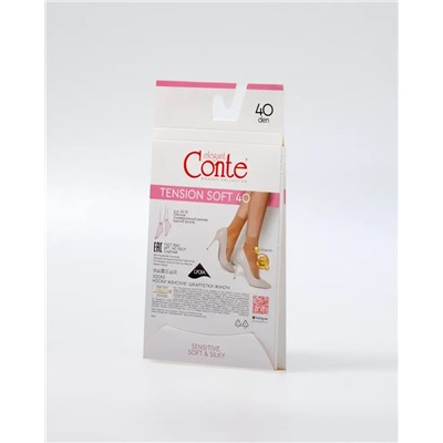 CONTE TENSION SOFT 40 (1 пара) Носки женские