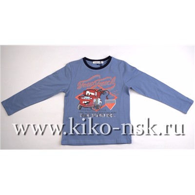 16190 Пусер с длинным рукавом Джинсовый/122