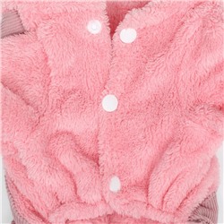 Комбинезон Love, размер XS (ДС 20 см, ОГ 30 см, ОШ 20 см), розовый