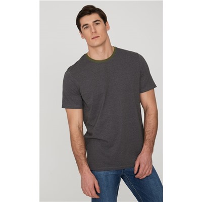 Футболка F011-0600bb d.grey melange