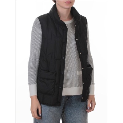 H24-333 BLACK Жилет утепленный женский (утиный пух)