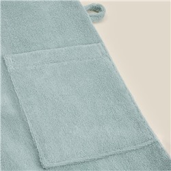 Халат махровый с капюшоном мужской SL HOME: Basic «Аззура», размер L, хлопок 100%, мятный