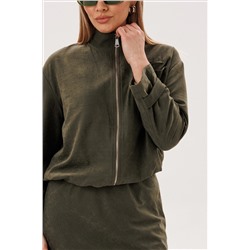 Костюм юбочный 5079 хаки