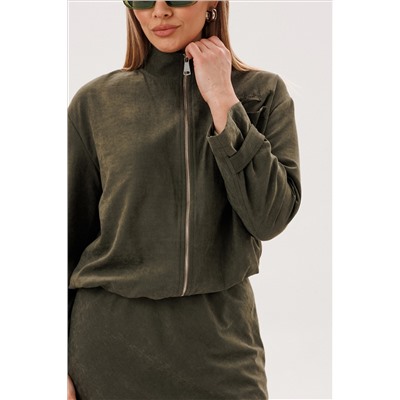 Костюм юбочный 5079 хаки