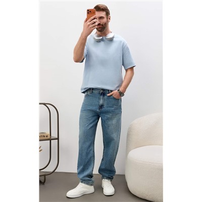 Джинсы муж. F611-0133R m.blue