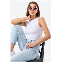 Женская майка-топ в рубчик Happyfox