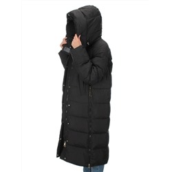 2109 BLACK Пальто зимнее женское (200 гр. холлофайбер)