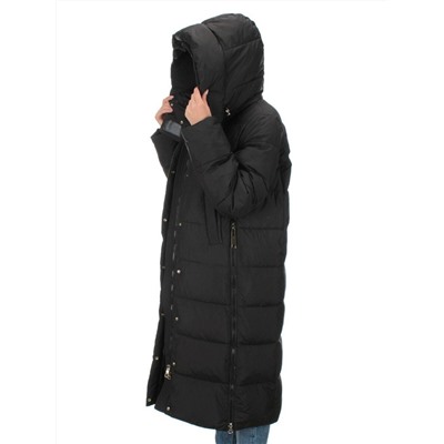 2109 BLACK Пальто зимнее женское (200 гр. холлофайбер)