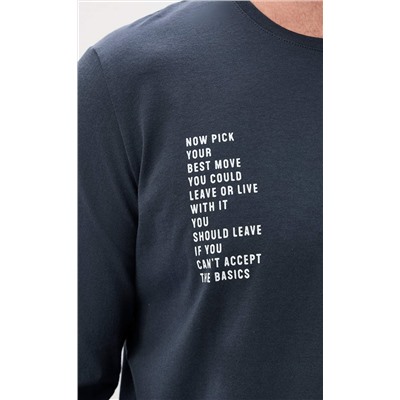 Лонгслив P611-1001-901 graphite