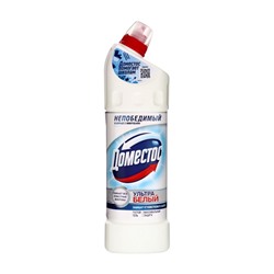 Гель для сантехники Domestos "Ультра белый", для унитаза, 1 л
