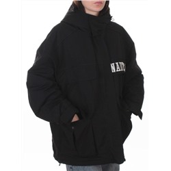 3101 BLACK Куртка демисезонная женская (100 гр. холлофайбер)