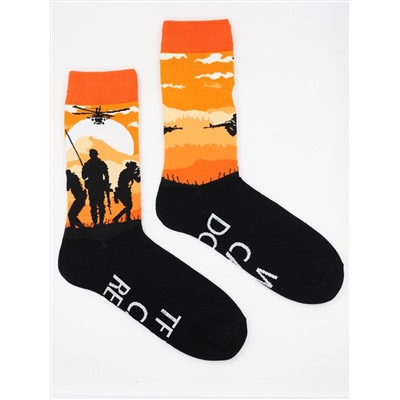 Носки р.40-45 "Mood" Army Orange