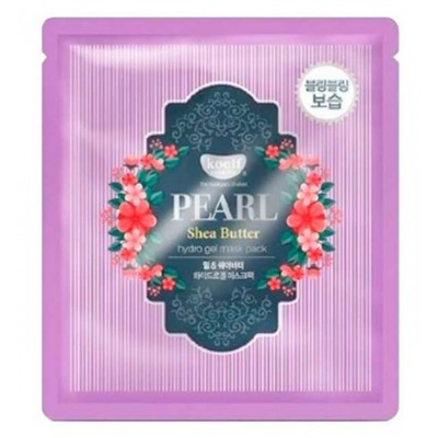 Гидрогелевая маска с маслом ши Koelf Pearl and Shea Butter Hydro Gel Mask PackКорейская косметика по оптовым ценам. Популярные бренды Корейской косметалогии в интернет магазине ooptom.ru.