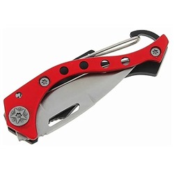 Нож складной с карабином Super Knife