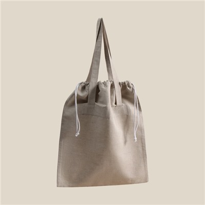 Сумка шоппер небелёный SL HOME Light shopper, 53×45 см, 100% лён, 200 г/м2