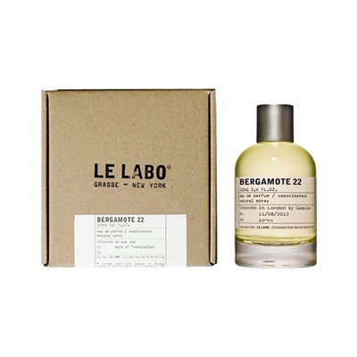Le Labo Grasse  New York Bergamote 22 Edp