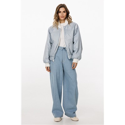 Куртка EOLA 3034 молочный/голубой