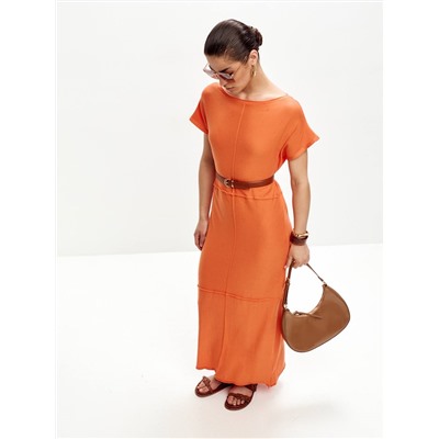 Платье AGNES, Оранжевый