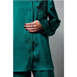 KOKOdea 2.10._1 изумруд, Брюки, Блуза