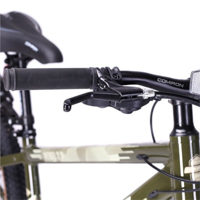 Велосипед 24" рама 13" 8sp COMIRON REBEL ригид милитари хаки