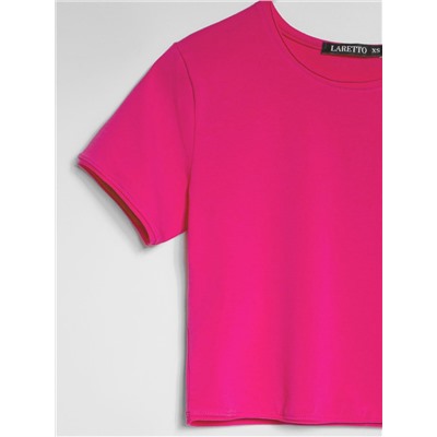 Футболка с коротким рукавом, Fuchsia Purple 18-2436