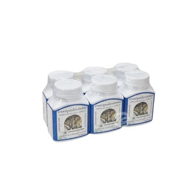 (УПАКОВКА 6 ШТ) Капсулы для лечения экземы и дерматита от Thanyaporn Herbs Compound SEA HOLLY 100 Капсул