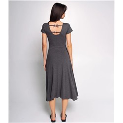 Платье #КТ8858, серый