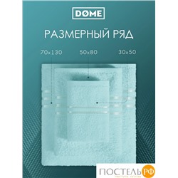 DOME ГАРМОНИКА ментол Полотенце 70x130, 1 пр, 100% хл, 440 г/м2