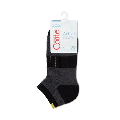 CONTE ELEGANT ACTIVE Носки женские хлопковые (короткие, махр. стопа)