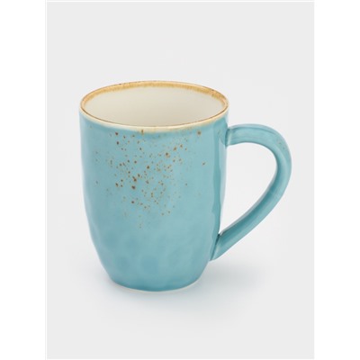 Кружка Magistro «Церера», 400 мл, фарфор, голубая