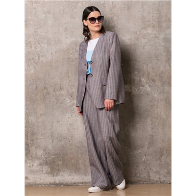 Футболка белая оверсайз с принтом