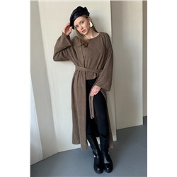 Кардиган  WOOL044/04/Коричневый
