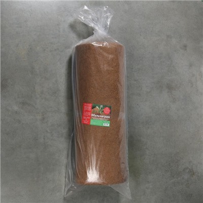 Кокосовое полотно для мульчирования, 10×1 м, «Мульчаграм»