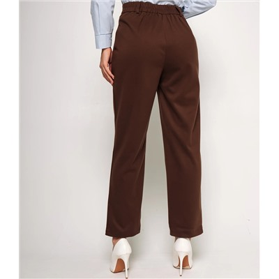 Брюки #ОКТ165004, тёмно-коричневый