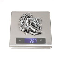Велосипедная цепь SUMC 12 speed SX12 1/2"x11/128" 126L SILVER ГОСТ 30442-97 ISO 9633 /уп 50/