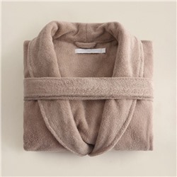 Халат махровый женский SL HOME: Basic «Саббиа», хлопок 100%, коричневый